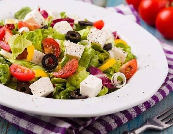 Рецепт блюда "Греческий салат"