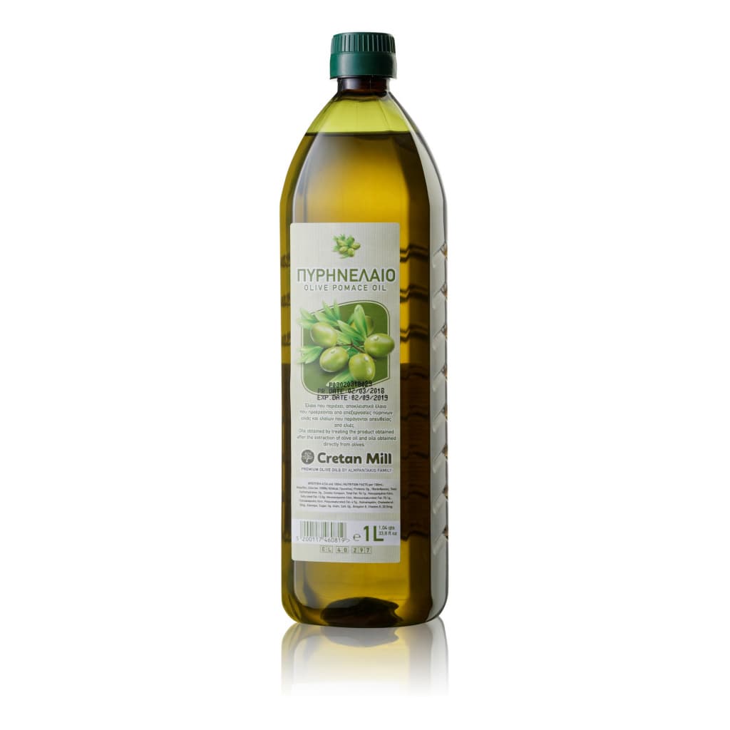 Оливковое масло CRETAN MILL Pomace 1 л. купить в интернет-магазине греческих продуктов с доставкой по Иркутску и Иркутской области